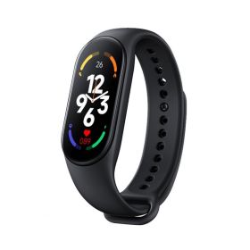 M7 Smart Watch Bluetooth Step Counting Sports Smart Bracelet Fitness Tracker Heart Rate Blood Pressure Sleep Monitor Smartwatch (Ships From: United States, Color: Black)