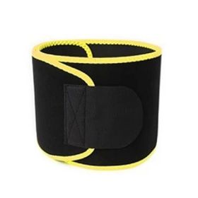 Women Slimming Belt Fitness Corset Waist Support Adjustable Sweat Waist Trimmer Trainer Body Shaper Gaine Ventre Lumbar Belt(Run Small Order Size Up) (Color: Yellow)